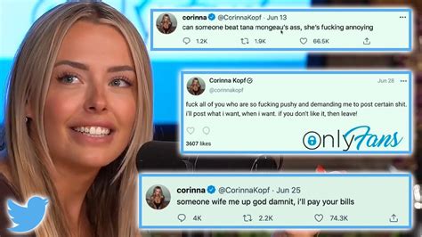 corrina kopf exposed|Corinna Kopf Blasts OnlyFans Porn Ban, Says Sex Workers